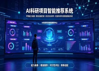 AI科研项目智能推荐系统：校园科研科创智能赋能系统