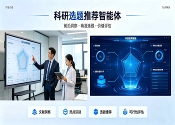 科研选题推荐智能体：选题智能评估推荐解决方案