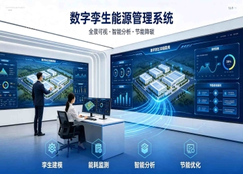 数字孪生能源管理系统：可视化管控与节能优化解决方案