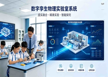 数字孪生物理实验室系统：实验过程可视与安全预约调度解决方案
