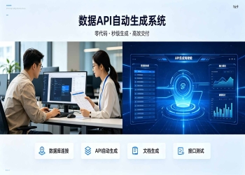 数据API自动生成系统：接口文档自动生成与开放管理解决方案