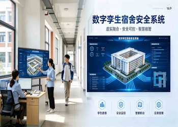 数字孪生宿舍安全系统：用电消防监控与智能隐患预警解决方案
