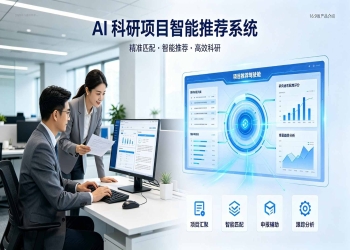 AI科研项目智能推荐系统：项目匹配与合作团队精准推荐解决方案