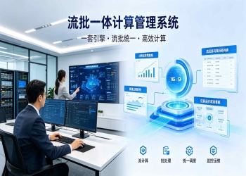 流批一体计算管理系统：调度运维解决方案
