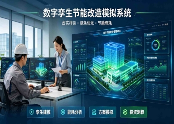 数字孪生节能改造模拟系统：改造仿真与节能效果预测解决方案