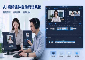 AI视频课件自动剪辑系统：智能剪辑与知识点标注解决方案