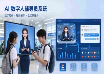 AI数字人辅导员系统：事务引导与学业关怀解决方案