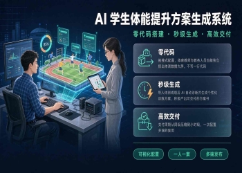 AI 学生体能提升方案生成系统：让每个孩子都有一份"专属运动处方&qu