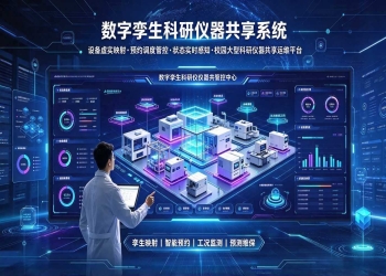数字孪生科研仪器共享系统：校园大型科研仪器共享运维平台