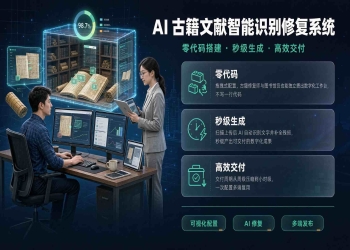 AI 古籍文献智能识别修复系统：与时间赛跑，让千年典籍"数字重生&qu