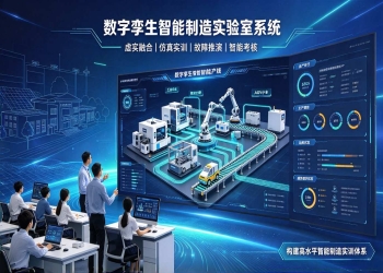 数字孪生智能制造实验室系统:虚实融合实训，赋能智能制造人才培养