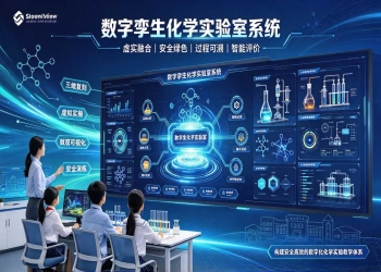 数字孪生化学实验室系统：虚实融合仿真实训平台，构建安全绿色化学实验教学体系