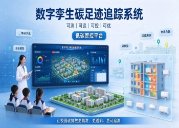 数字孪生碳足迹追踪系统：低碳管控