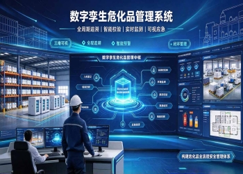 数字孪生危化品管理系统：三维可视化管控平台，实现危化品全生命周期安全管理