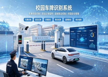 校园车牌识别系统解决方案：门禁与车场安防管控平台