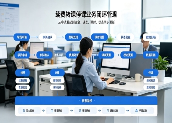 学员转课停课系统：学校学员调课休学智能化管理解决方案