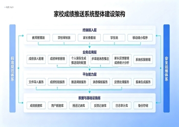 家校成绩推送系统：家校透明共育·教学闭环一体化解决方案