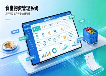食堂物资管理系统：校园食堂精细化运营一体化解决方案