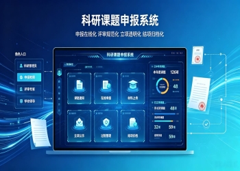 科研课题申报系统解决方案：科研台账合规、教研科研赋能平台