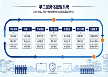 学工警务化管理系统：思政学工数字化解决方案