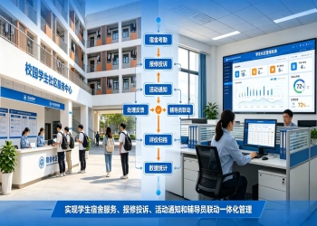 学生社区管理系统解决方案：宿舍楼宇管控、日常行为治理平台