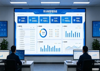 学分制管理系统：德育奖励实习课程学分一体化成绩管理平台