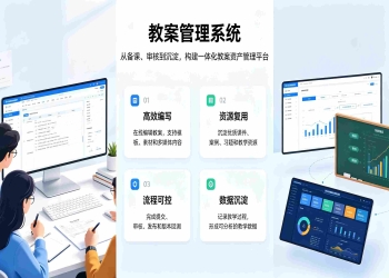 教案管理系统：校园教案试卷规范化管理与智能评分平台