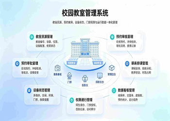 校园教室管理系统：多类型教室统筹调度与高效复用解决方案