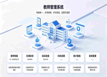 教师管理系统：校园教职工信息与班主任考核数字化管理方案