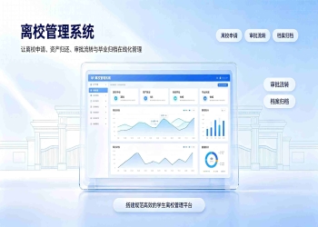 离校管理系统：智慧校园毕业生离校流程数字化管理解决方案