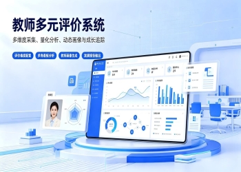 教师多元评价系统：智慧校园教师考核多维度数字化评价管理解决方案