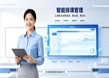 智能排课管理系统：告别人工排课难题，实现教务数字化高效运转