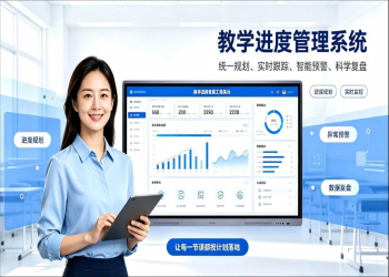 教学进度管理系统：精准把控授课节奏，实现教学标准化管控