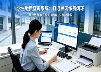 学生缴费查询系统：打通校园缴费闭环，实现财务缴费数字化管理