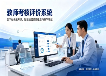 教师考核评价系统：数字化多维考评，赋能校园师资提质与教学增效