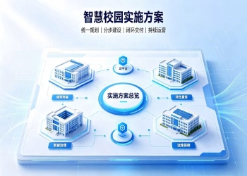 智慧校园实施方案：分阶段落地部署，标准化完成校园数字化升级