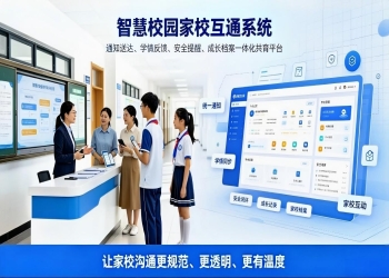 智慧校园家校互通系统：校园信息透明化数字化解决方案