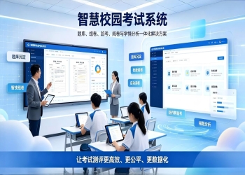 智慧校园考试系统：校园智能监考与教学提质解决方案