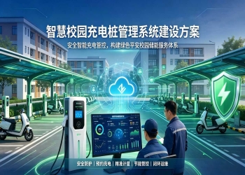 智慧校园充电桩管理系统建设方案：构建绿色平安校园储能服务体系