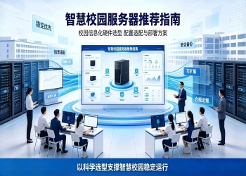 智慧校园服务器推荐指南：校园信息化硬件选型、配置适配与部署方案