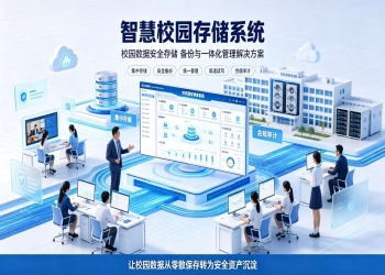 智慧校园存储系统：校园数据安全存储，备份与一体化管理解决方案