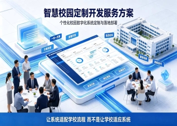 智慧校园定制开发服务方案：个性化校园数字化系统定制与落地部署