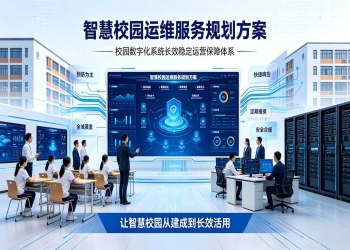 智慧校园运维服务规划方案：校园数字化系统长效稳定运营保障体系