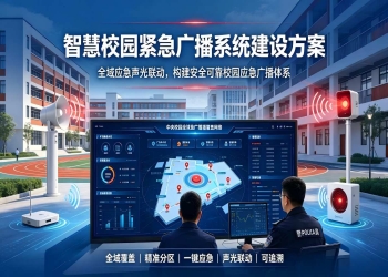 智慧校园紧急广播系统建设方案：构建安全可靠校园应急广播体系
