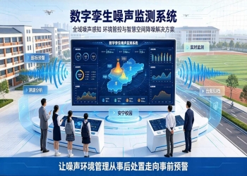 数字孪生噪声监测系统：全域噪声感知与智慧空间降噪解决方案