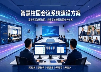 智慧校园会议系统建设方案：构建高效智慧校园会务体系