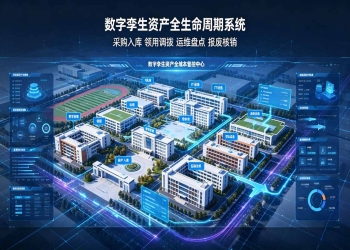 数字孪生资产全生命周期系统：智慧校园资产精细化智能管控方案