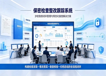 保密检查整改跟踪系统：涉密隐患闭环管理与常态化督查解决方案