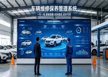 车辆维修保养管理系统：企业车队智能运维数字化管理方案