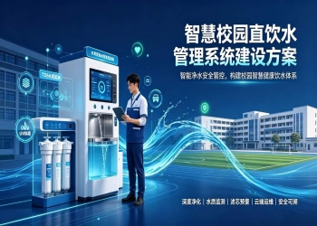 智慧校园直饮水管理系统建设方案：构建校园智慧健康饮水体系